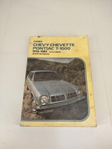 1976 to 1987 Chevy Chevette Pontiac T-1000 Clymer Manual Gas &amp; Diesel A290 - $336.13 MXN