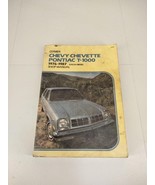 1976 to 1987 Chevy Chevette Pontiac T-1000 Clymer Manual Gas &amp; Diesel A290 - $335.14 MXN