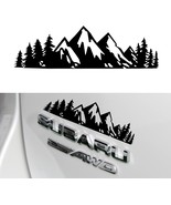  Snow Mountain Tree Decal Sticker Trunk Logo Decal Sticker Car Exterior Acc - £11.20 GBP