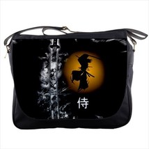 New Japan Samurai Fight Hero Art Custom Print Messenger Bag L - £24.31 GBP