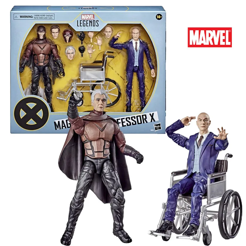Hasbro Marvel Legends Series X-Men 6-Inch Collectible Magneto and Professor X - £103.58 GBP