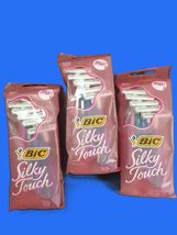 BIC Silky Touch Women's Pretty Pastel Disposable Razors Tapered Handles ... - $13.99