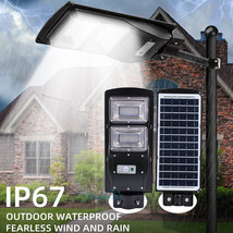 99000000Lm Dusk To Dawn Commercial Solar Led Street Light Ip67 Outdoor Road Lamp - £81.58 GBP
