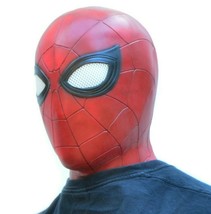 Halloween Spiderman Mask Costume Party Comicon Mask Latex Superhero - $19.99