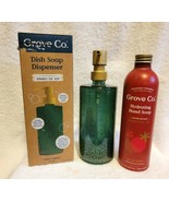GROVE CO DISH SOAP DISPENSER &amp; Hydrating Hand Soap 13 oz SPICED BERRY  NEW - $19.99
