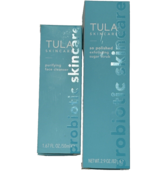TULA Skincare Exfoliating Scrub Sugar Scrub &amp; Cleanser Full-Size NEW - £16.55 GBP