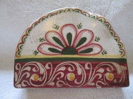 Saca Castelli Italian pottery, letter holder? signed &amp; numbered - £39.73 GBP