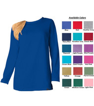 Women&#39;s New Perfect Crewneck Tunic T-Shirt Top Long Sleeves Plus Big Sizes M-6XL - £7.92 GBP+