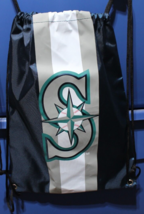 Foco Seatle Mariners  Baseball Cinch Drawstring Bag Backpack - £11.67 GBP