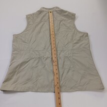 Columbia Titanium Fishing Vest Women's L Tan/Khaki Utility Hunting Hiking TL1022 image 7