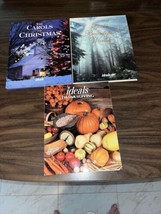 Two Ideals Books &amp; 1 Magazine The Carols Of Christmas,God’s Beautiful Wo... - £9.34 GBP