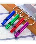 Keychain Whistle Camping Hiking Outdoor Emergency Survival EDC Pocket Mi... - $2.32