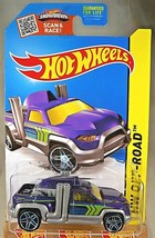 2015 Hot Wheels #117 HW Off-Road Hot Trucks DIESEL DUTY Purple/Gray w/Blue Pr5Sp - £6.29 GBP