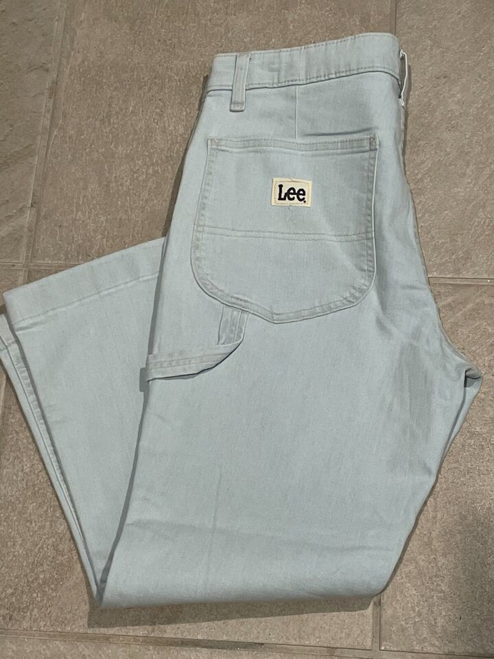 Lee Women&#39;s Jeans Size 34x26 Bootcut Regular Fit Mid Rise Carpenter Ligh... - $8.60