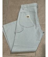 Lee Women&#39;s Jeans Size 34x26 Bootcut Regular Fit Mid Rise Carpenter Ligh... - $161.45 MXN
