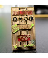 Very Vintage Holiday Bowl Hayward 206 Hat Lapel Pin Pinback Bowling Cali... - $14.83