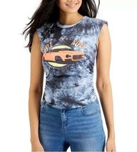 MSRP $29 Love, Fire Juniors Muscle Graphic Tank Tie Dye Size XS NWOT - $14.85