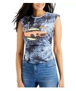 MSRP $29 Love, Fire Juniors Muscle Graphic Tank Tie Dye Size XS NWOT - $14.85