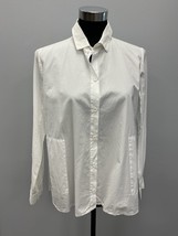 European Culture white cotton shirt with pockets in White - £129.39 GBP