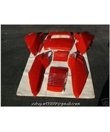 Complete Set compatible with HONDA HELIX Upper Panels RED  No spoiler - $282.15