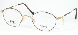 Vintage Esprit 9027 COLOR-011 Tortoise Gold Eyeglasses Glasses Frame 46-20-135mm - £40.12 GBP