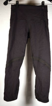 Lululemon Womens Yoga Leggings Black Back Pocket Crop 4 - €33,00 EUR