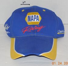 Nascar Napa Racing Michael Waltrip adjustable Hat Cap Blue White Yellow - $19.75