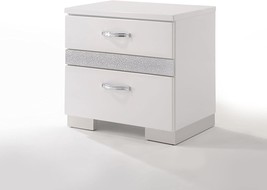 Acme Furniture Naima Ii Nightstand, White - £183.21 GBP