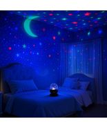 Star Projector Night Light for Kids &amp; Adults – Galaxy Lamp with Timer - $5.90