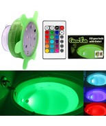 GlowTub Underwater Remote Controlled LED Color Changing Light for bathtu... - £15.62 GBP