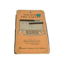 Line Marker Magnetic Board For Cross Stitch &amp; Needlepoint Instructions 6... - $8.99
