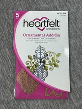 Heartfelt Creations Ornamental Add On Metal Cutting Dies 5pc HCD1-738 Sc... - $24.74