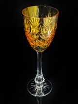 Faberge  Odessa Yellow Gold  Crystal Tall  Glass 8 7/8&quot; H - £195.59 GBP