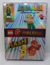 NEW LEGO DC Super Heroes: Aquaman/The Flash (DVD + Lego Minifigure, 2019) Sealed - £11.20 GBP