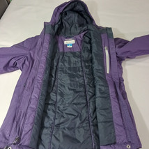 Columbia SL5498 Omni-Shield Advanced Womens Purple Full Zip Hoodie Jacket Size M image 5