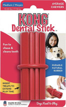 KONG Dental Stick Chew Toy Medium - Dental Health Support &amp; Enrichment Toy - £9.45 GBP+