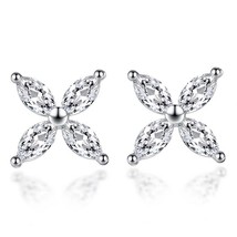 NEHZY 925 sterling silver new woman fashion brand jewelry lucky four-leaf clover - £6.92 GBP