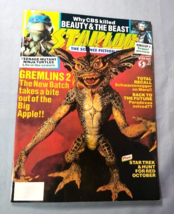 STARLOG Magazine #154  Gremlins 2 TMNT Teenage Mutant Ninja Turtles 1990... - £7.87 GBP