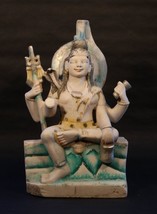 Antique marble Hindu temple statue of Shiva - £934.79 GBP