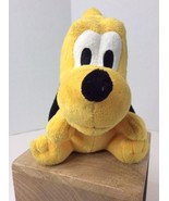 Disney Store Soft Bobble Head Wobbly Mickey Pluto Dog 6in Plush Stuffed ... - £11.05 GBP