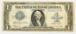 1923 ONE DOLLAR GEORGE WASHINGTON SILVER CERTIFICATE - $60.60