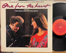 Tom Waits Crystal Gayle One from the Heart Soundtrack Vinyl LP Columbia FC 37703 - $24.99