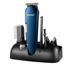 Hair Grooming Ear Nose Trimmer Haircut Men Electric Shaver Beard Razor Kit Kemei - £29.33 GBP