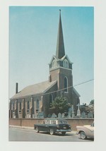 Postcard DE Delaware Lewes Old Saint St Peters Episcopal Church 1950s Ch... - $4.95