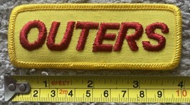 4&quot; x 1.5&quot; Outers Uniform Name Embroidered Cloth PATCH Gun Care Cleaning ... - $10.00