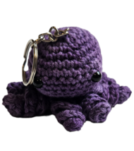 Small Octopus Keychain (Purple) - $8.00