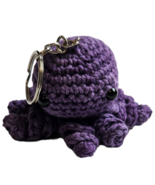 Small Octopus Keychain (Purple) - $8.00