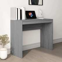  Desk Grey Sonoma Engineered wood 35.4 x 15.7 x 28.3 in Modern - $2,258.82 MXN