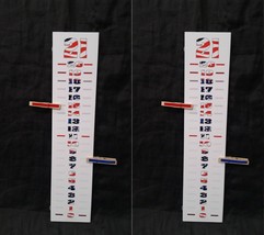 Set of 2 Scoreboard Score Keeper - USA Flag Camo - Camouflage  UV &amp; Water Resist - £16.92 GBP