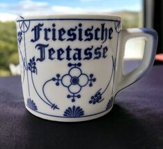 Vintage FRIESISCHE TEETASSE  "Frisian Teacup" Coffee Tea Mug By Royal Sh... - $24.84